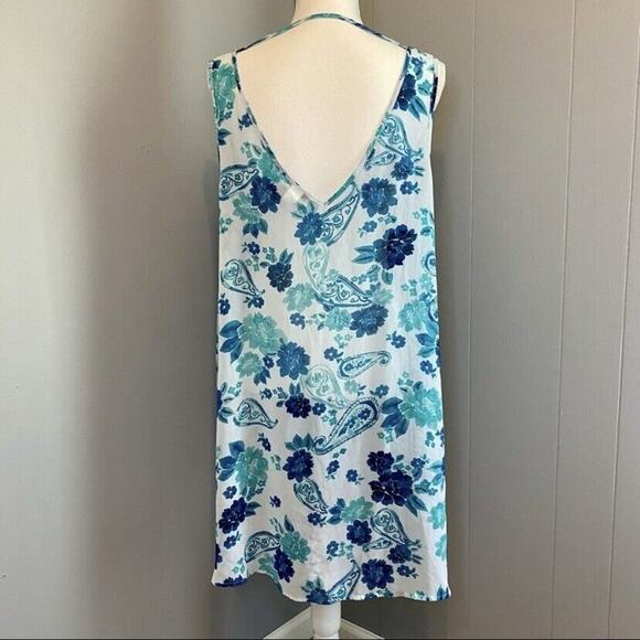 Torrid Floral Paisley Sheer Chiffon Tank Hi-Lo Top Plus Size 1X - Picture 5 of 5